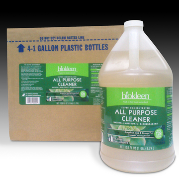 All Purpose Cleaner & Degreaser, 1-gallon Bottles (Case of 4) from Biokleen