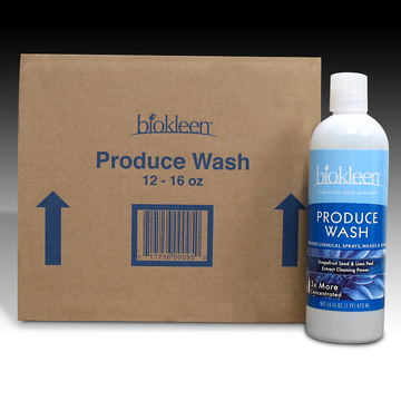 Produce Wash with Grapefruit Extract, 16 oz. Bottles (Case of 12) from Biokleen