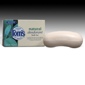 Unscented Natural Deodorant Soap from Tom's of Maine