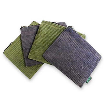 Small Hemp Corduroy Change Purses from Hempmania