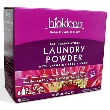 All Temperature Laundry Powder (5 lb. Box) from Biokleen