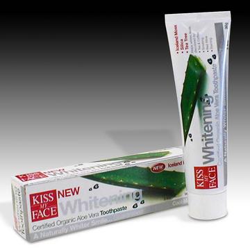 Organic AloeDyne Whitening Toothpaste from Kiss My Face