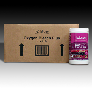 Oxygen Bleach Plus, 2-lb. Tubs (Case of 12) from Biokleen