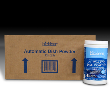 Automatic Dish Powder (Case of Twelve 2-lb. Jars) from Biokleen