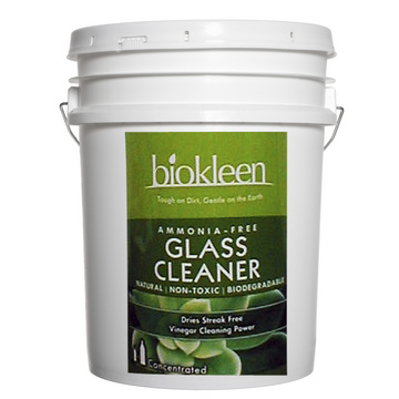 Glass Cleaner (5 Gallon Pail) from Biokleen