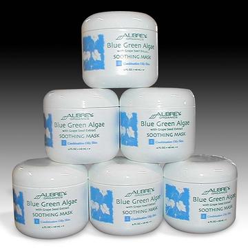 Blue Green Algae with Grapeseed Extract Soothing Mask from Aubrey Organics