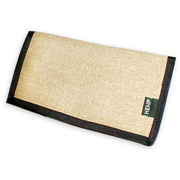 Hemp Checkbook Cover from Artisan Gear