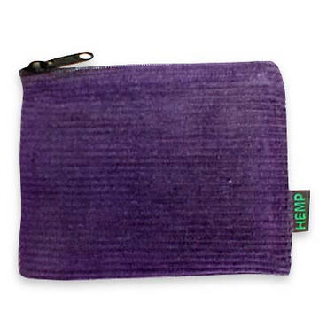 Small Hemp Corduroy Change Purses from Hempmania