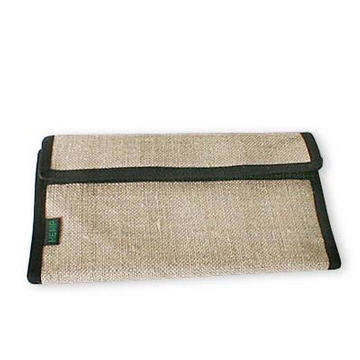 Hemp Check Book Wallet from Hempmania