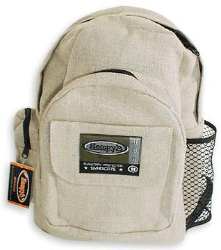 Deluxe Hemp Back Pack from Hempy's