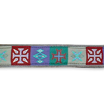 Large Adjustable Hemp Dog Collars from Earthdog