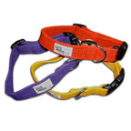 Medium+Solid+Color+Hemp+Dog+Collar+from+Earthdog
