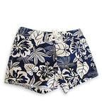 Shorts > Navy Leaf Girls Boardshorts