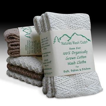 Nature's Wash Cloth from Coulee Organic Knits