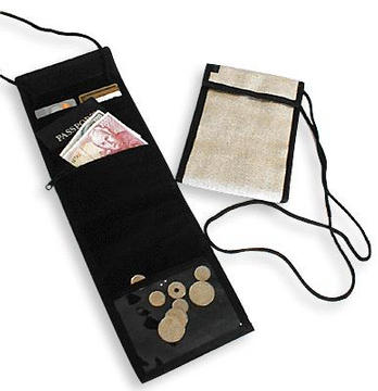 Passport Travel Wallet from Hempmania
