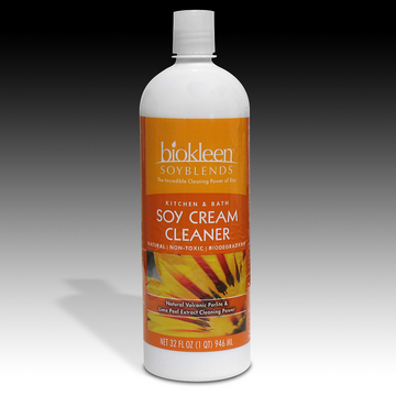 Soy Cream Cleaner, 32 oz. Bottles (Case of 12) from Biokleen