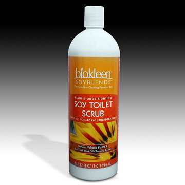 Soy Blends Toilet Scrub (32 oz. Bottle) from Biokleen
