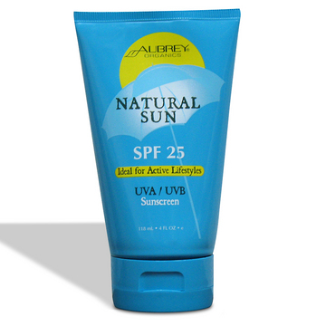 Natural Sun SPF 25 Sunscreen from Aubrey Organics
