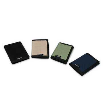 Classic Tri-fold Hemp Wallet from Hempstar
