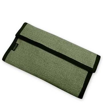 Hemp Check Book Wallet from Hempmania