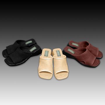 Open Toe Women's Hemp Slides from Ecolution