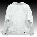 Back View of Natural Jean Jacket