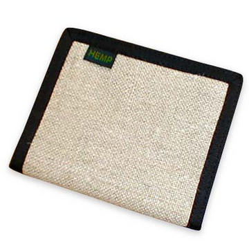Bifold hemp wallet from Hempmania